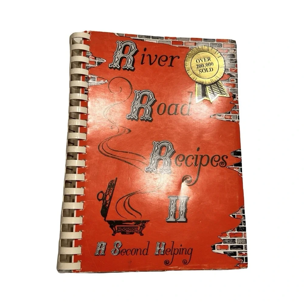 River Road Recipes II A Second Helping Junior League Baton Rouge Cookbook Spiral